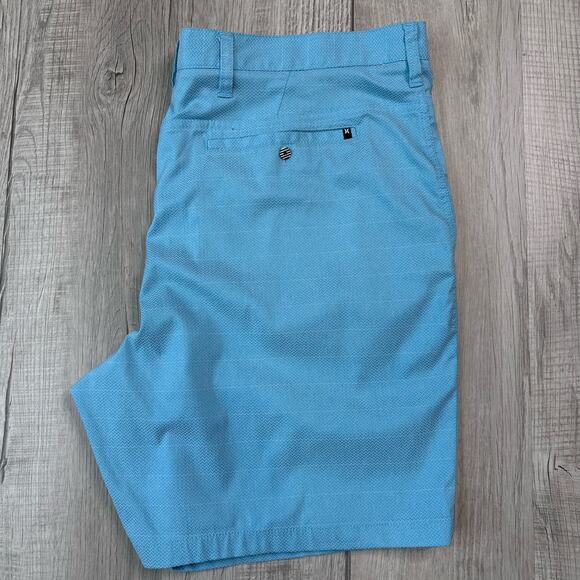 Hurley Men's Blue Shorts Outdoor/Swim Size 40 High Rise Summer Beach MWS0003810 - Picture 2 of 7